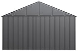 Classic 12x14-ft Charcoal Corrosion-Resistant Metal Shed F1P7 - product image 5