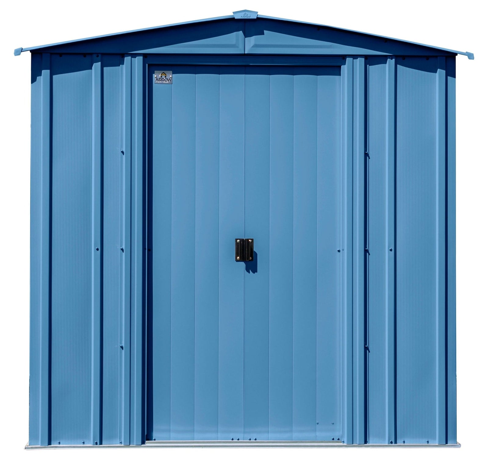 Classic Galvanized Steel Storage Shed, Blue Grey, 6-ft x 5-ft I0C9 - product image 4