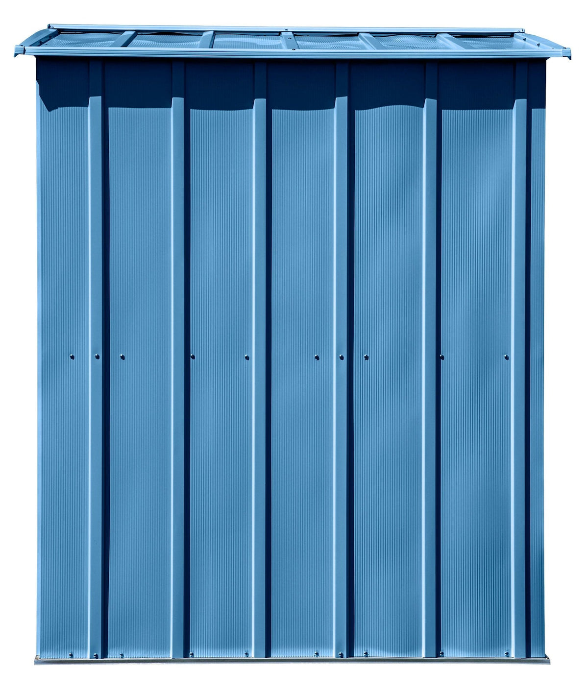 Classic Galvanized Steel Storage Shed, Blue Grey, 6-ft x 5-ft I0C9 - product image 6