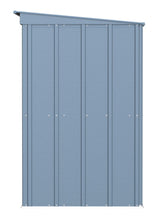 Classic Galvanized Steel Storage Shed, Blue Grey, 8-ft x 4-ft S4I8 - product image 4