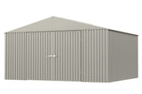 Elite 14x12-ft Cool Grey Weather-Resistant Steel Shed B4B5 - product image 2