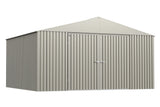 Elite 14x12-ft Cool Grey Weather-Resistant Steel Shed B4B5 - product image 4