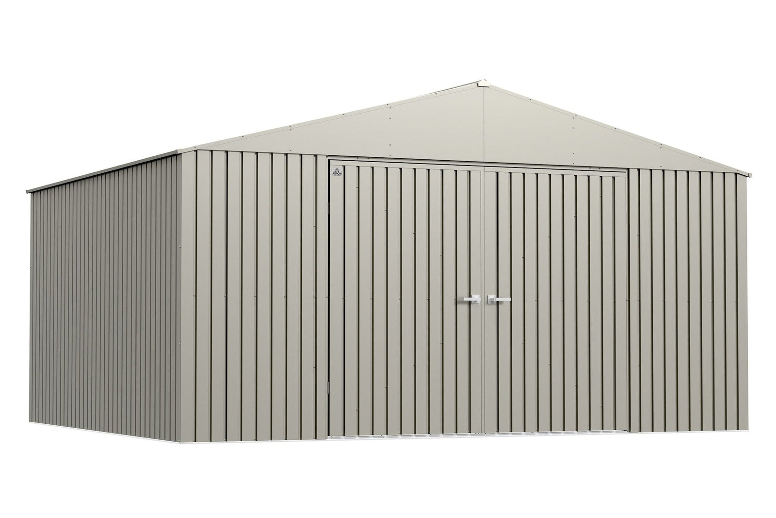 Elite 14x12-ft Cool Grey Weather-Resistant Steel Shed B4B5 - product image 4