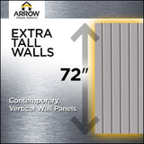 Elite 14x12-ft Cool Grey Weather-Resistant Steel Shed B4B5 - product image 6