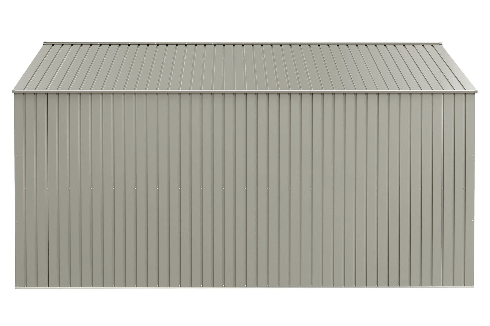 Elite 14x14-ft Cool Grey Corrosion-Resistant Steel Storage Shed O3X4 - product image 3