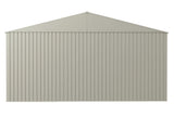 Elite 14x14-ft Cool Grey Corrosion-Resistant Steel Storage Shed O3X4 - product image 4