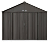 EZEE Galvanized Steel Storage Shed, Charcoal, 10-ft x 8-ft V6Y9 - product image 2