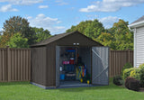 EZEE Galvanized Steel Storage Shed, Charcoal, 10-ft x 8-ft V6Y9 - product image 7