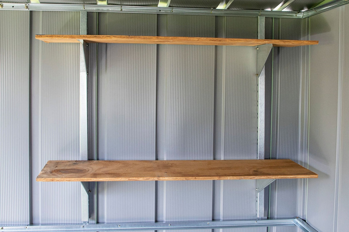 Galvanized Steel Shelf Kit with Hanger and Brackets V6K6 - product image 2