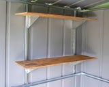 Galvanized Steel Shelf Kit with Hanger and Brackets V6K6 - product image 3
