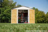 Ironwood Steel Hybrid Shed Kit, Anthracite, 8-ft x 8-ft L4J2 - product image 2