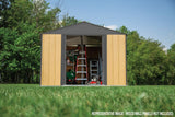 Ironwood Steel Hybrid Shed Kit, Anthracite, 8-ft x 8-ft L4J2 - product image 4