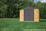 Ironwood Steel Hybrid Shed Kit, Anthracite, 8-ft x 8-ft L4J2 - product image 5