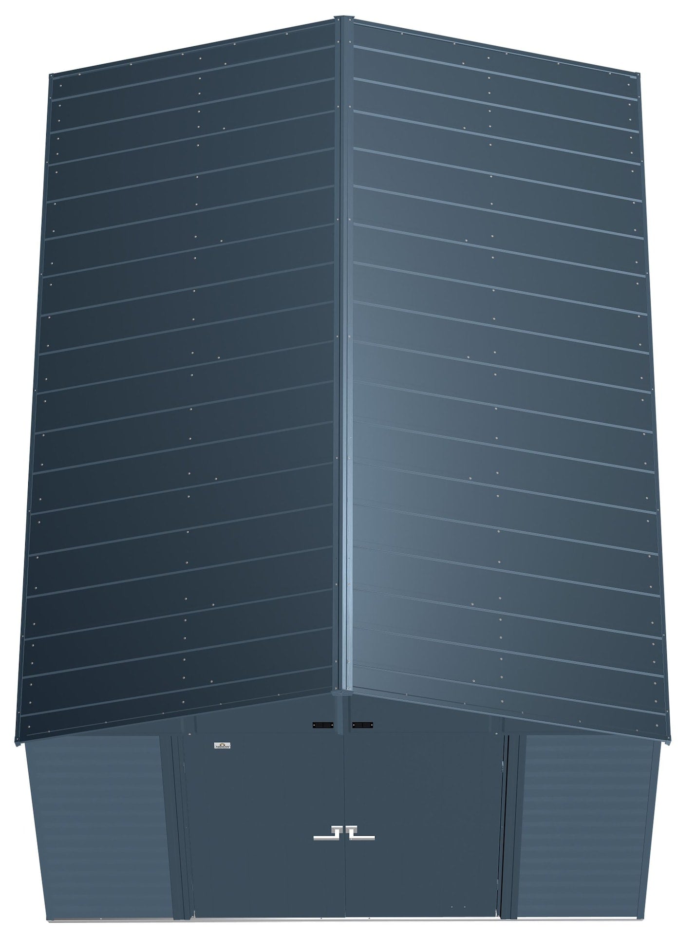 Select Galvanized Steel Storage Shed, Blue Grey, 10-ft x 14-ft O2U6 - product image 7