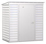 Select Galvanized Steel Storage Shed, Flute Grey, 6-ft x 4-ft I2O1 - product image 3
