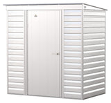 Select Galvanized Steel Storage Shed, Flute Grey, 6-ft x 4-ft I2O1 - product image 4