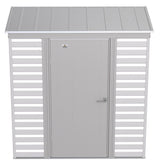 Select Galvanized Steel Storage Shed, Flute Grey, 6-ft x 4-ft I2O1 - product image 5