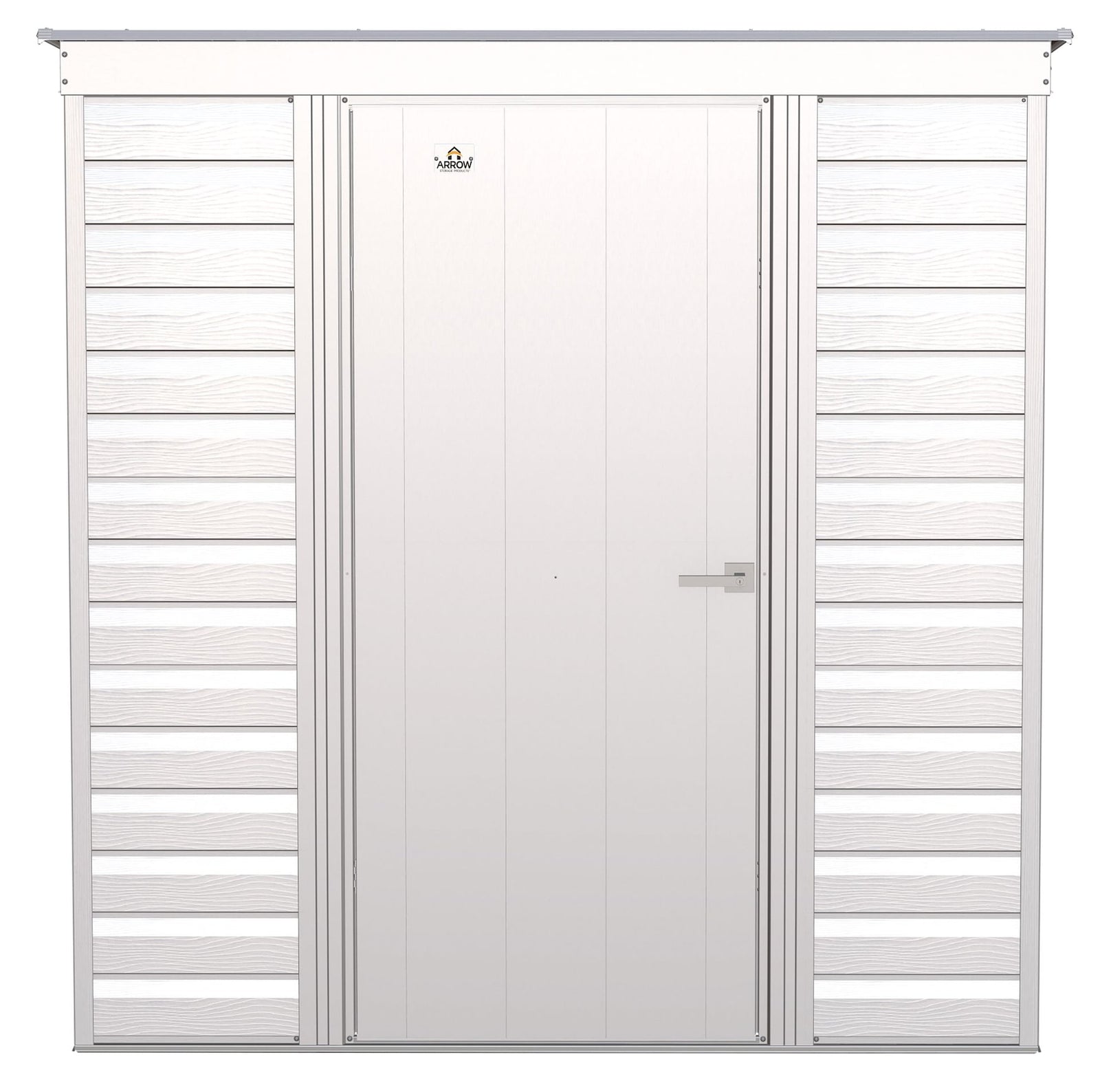 Select Galvanized Steel Storage Shed, Flute Grey, 6-ft x 4-ft I2O1 - product image 6
