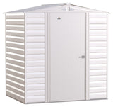 Select Galvanized Steel Storage Shed, Flute Grey, 6-ft x 5-ft Y0U0 - product image 1