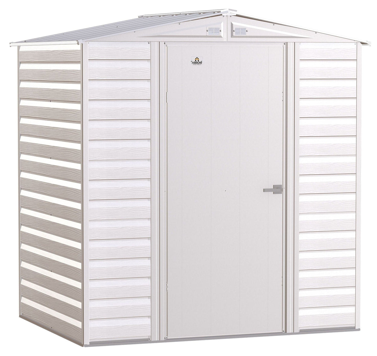 Select Galvanized Steel Storage Shed, Flute Grey, 6-ft x 5-ft Y0U0 - product image 1