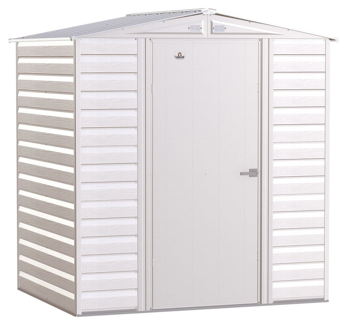 Select Galvanized Steel Storage Shed, Flute Grey, 6-ft x 5-ft Y0U0 - product image 3
