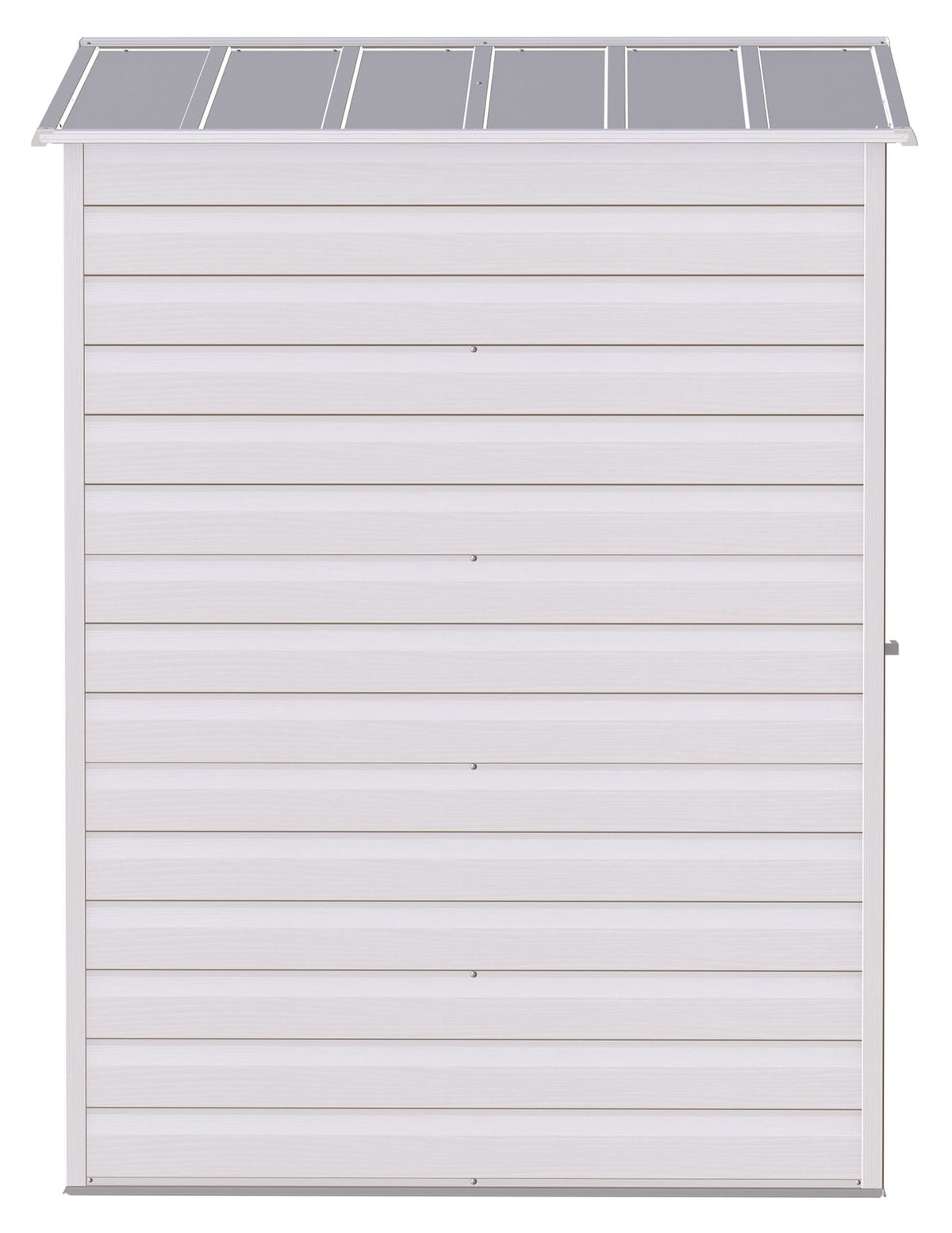Select Galvanized Steel Storage Shed, Flute Grey, 6-ft x 5-ft Y0U0 - product image 5
