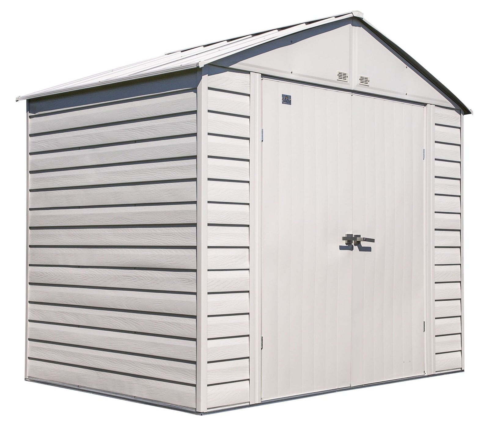 Select Galvanized Steel Storage Shed, Flute Grey, 8-ft x 6-ft Q4W3 - product image 1