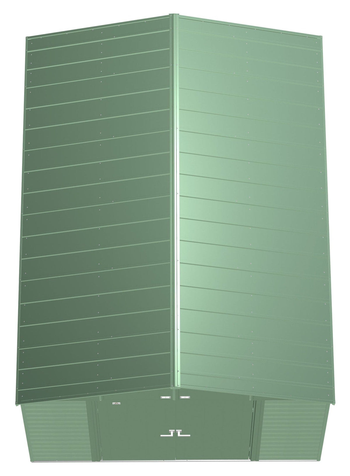 Select Galvanized Steel Storage Shed, Sage Green, 10-ft x 14-ft T3N0 - product image 7
