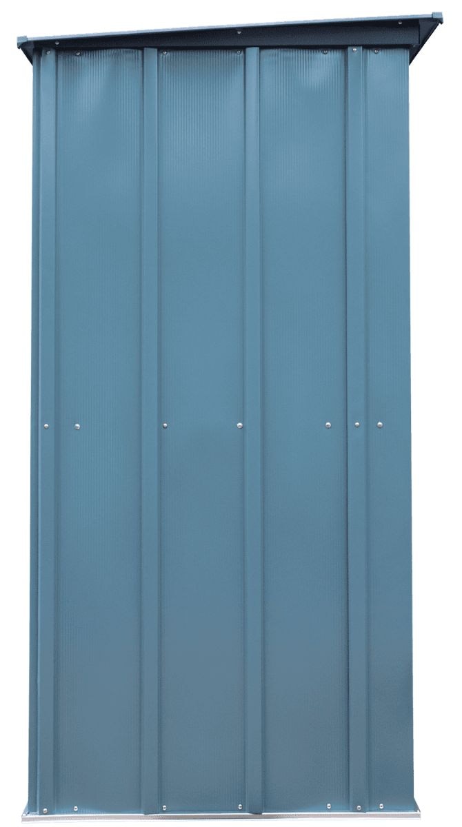 Spacemaker 4x3-ft Juniper Berry Lockable Patio Shed T0L7 - product image 3