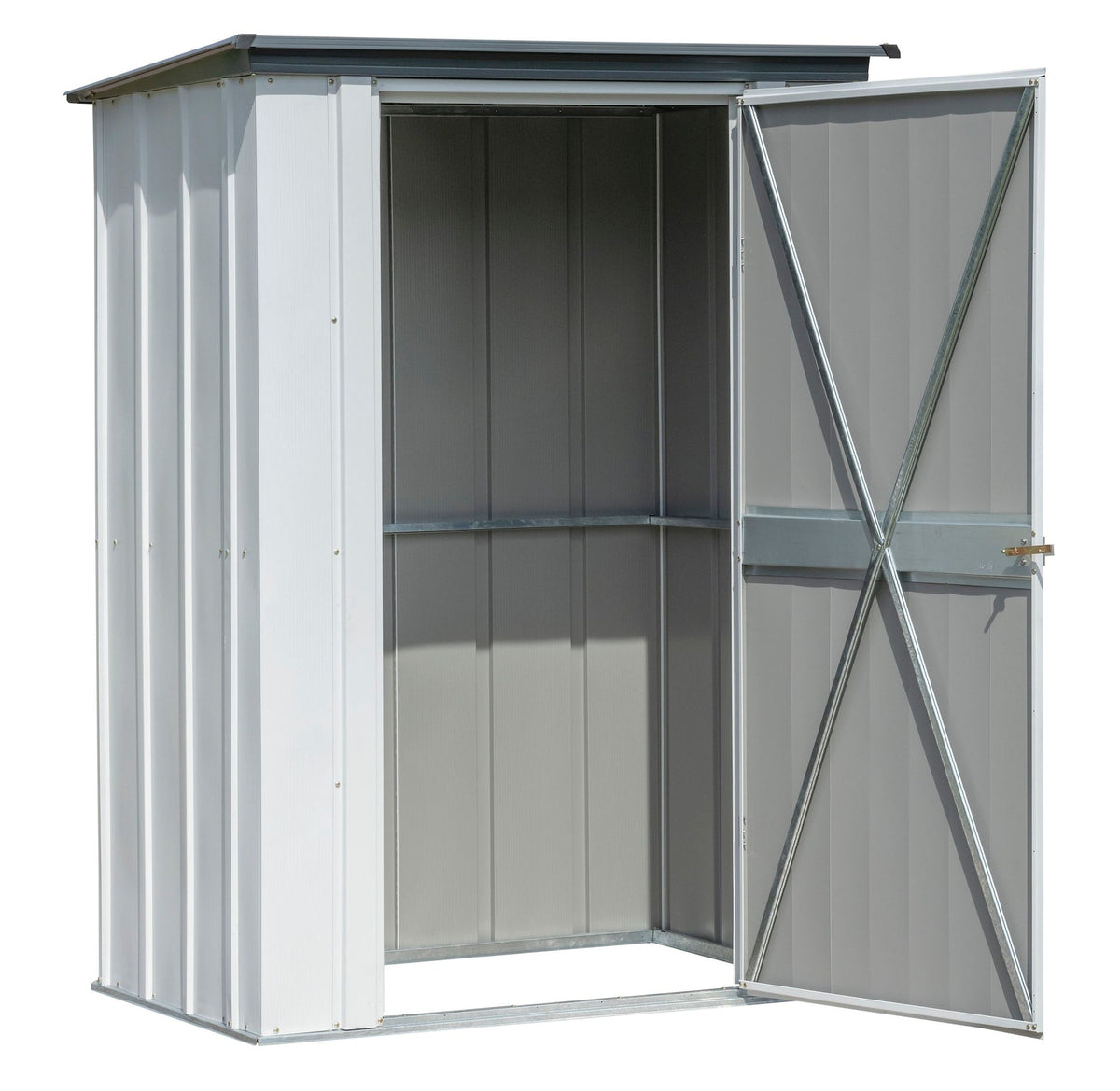 Spacemaker Patio Steel Storage Shed, 4-ft x 3-ft Y0H6 - product image 8