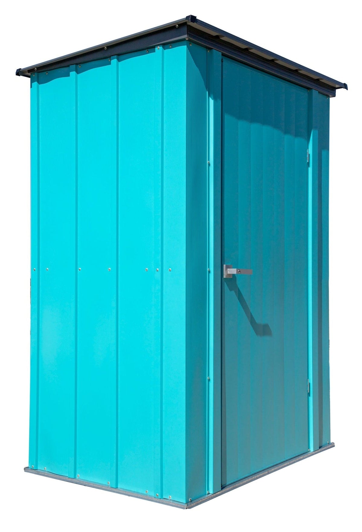 Spacemaker Patio Steel Storage Shed, Teal, 4-ft x 3-ft E5P6 - product image 2