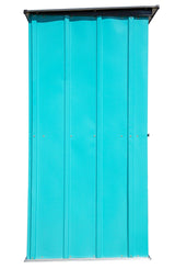 Spacemaker Patio Steel Storage Shed, Teal, 4-ft x 3-ft E5P6 - product image 5