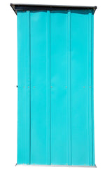 Spacemaker Patio Steel Storage Shed, Teal, 4-ft x 3-ft E5P6 - product image 6
