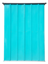 Spacemaker Patio Steel Storage Shed, Teal, 4-ft x 3-ft E5P6 - product image 8