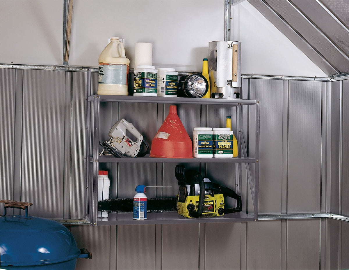 Telescoping 3-Tier Galvanized Steel Shelf Kit D9Z1 - product image 2