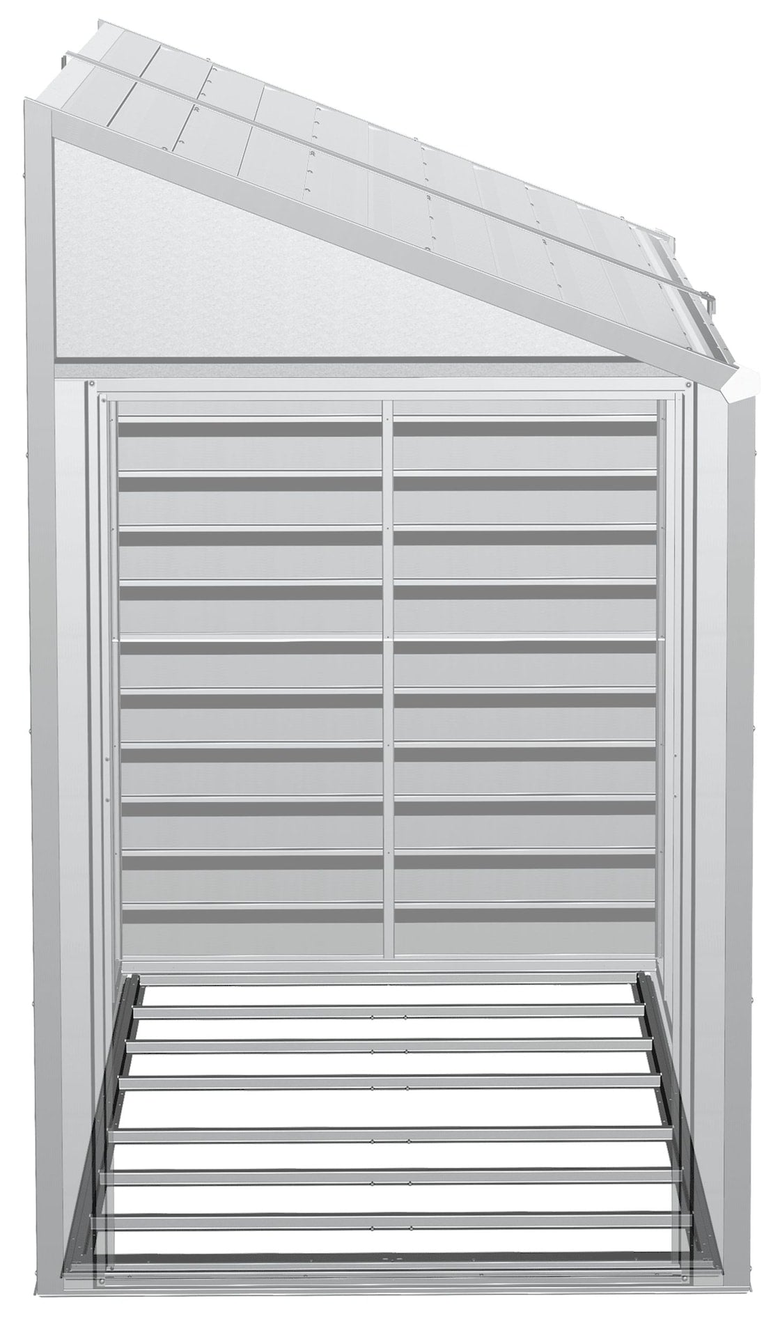 Yardsaver 4x7-ft Galvanized Steel Floor Frame Z6D4 - product image 3
