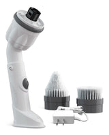 Scrubtastic Max Powerful Handheld Scrubber with 2 Brush Heads, Compact, White O6G7 - product image 1