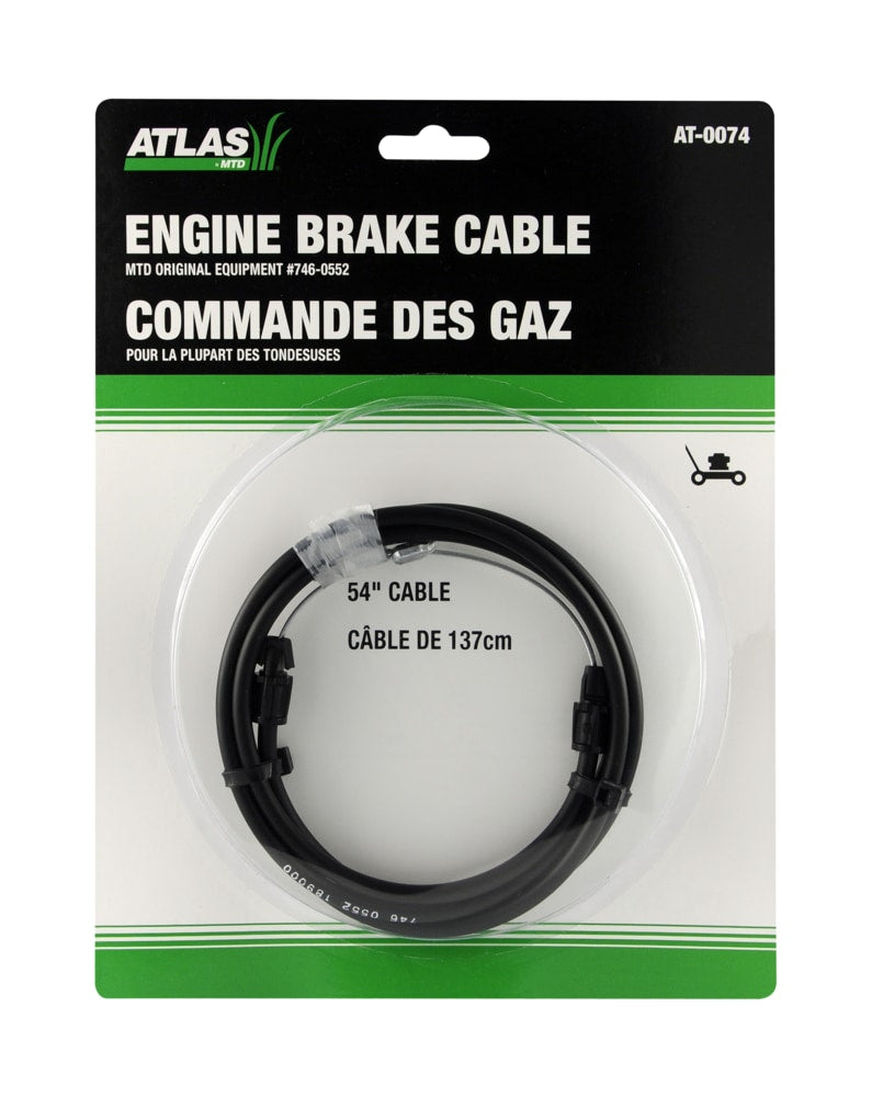 Lawnmower Engine Replacement Brake Cable, 54-in X7Q9 - product image 1