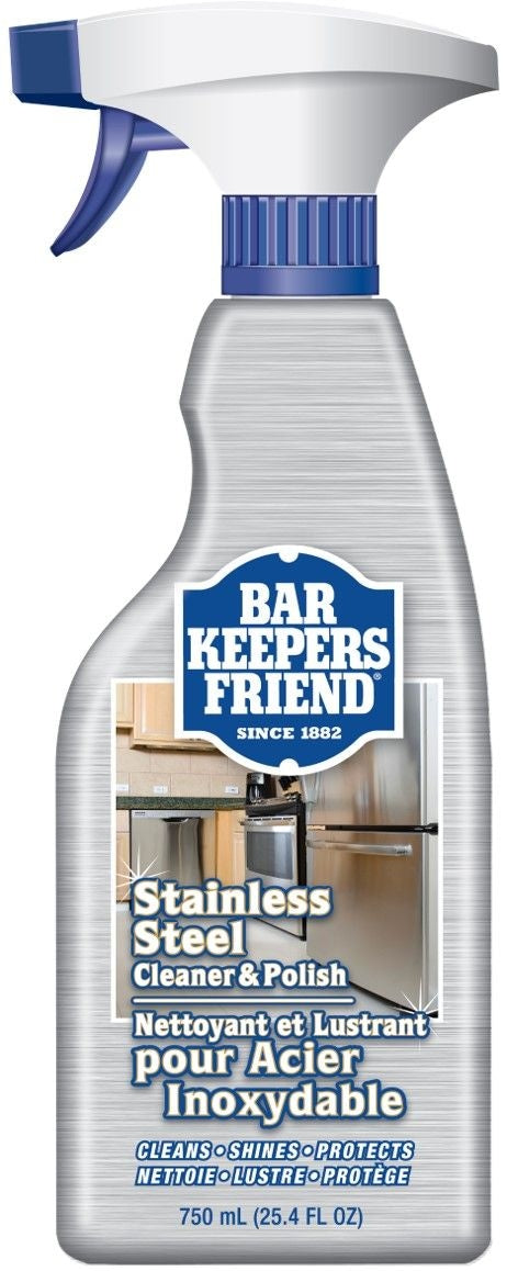 Bar Keepers Friend Stainless Steel Cleaner, 750-mL F1P1