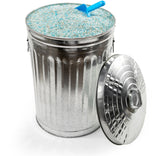 Galvanized Steel Circular Multi-Purpose Garbage Can, 75-L (19.8 US gal) P7F7 - product image 6