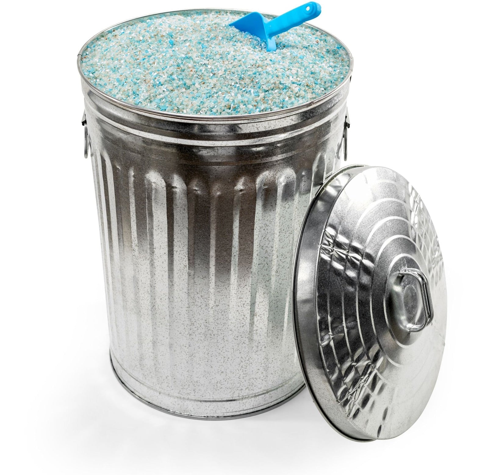 Galvanized Steel Circular Multi-Purpose Garbage Can, 75-L (19.8 US gal) P7F7 - product image 6