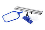 Pool Hydro Cleaning Above Ground Pool Maintanance Kit with Vacuum, Skimmer & Pole L5O4 - product image 3