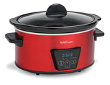Crocker Digital Programmable Slow Cooker with Tempered Glass Lid, 5-qt Y7F6 - product image 1