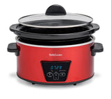 Crocker Digital Programmable Slow Cooker with Tempered Glass Lid, 5-qt Y7F6 - product image 3