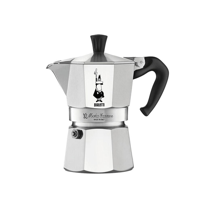 Moka Pot with Ergonomic Anti-Scale Handle, 3-Cup L0H3
