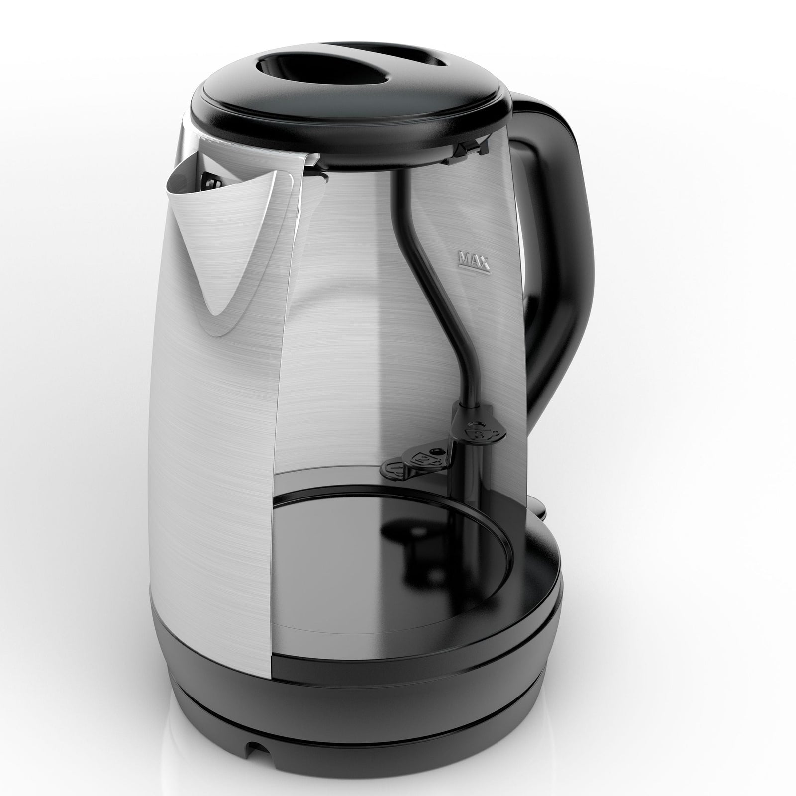 Cordless Electric Kettle with Auto Shut Off, Stainless Steel, 1.7L W5Z6 - product image 4