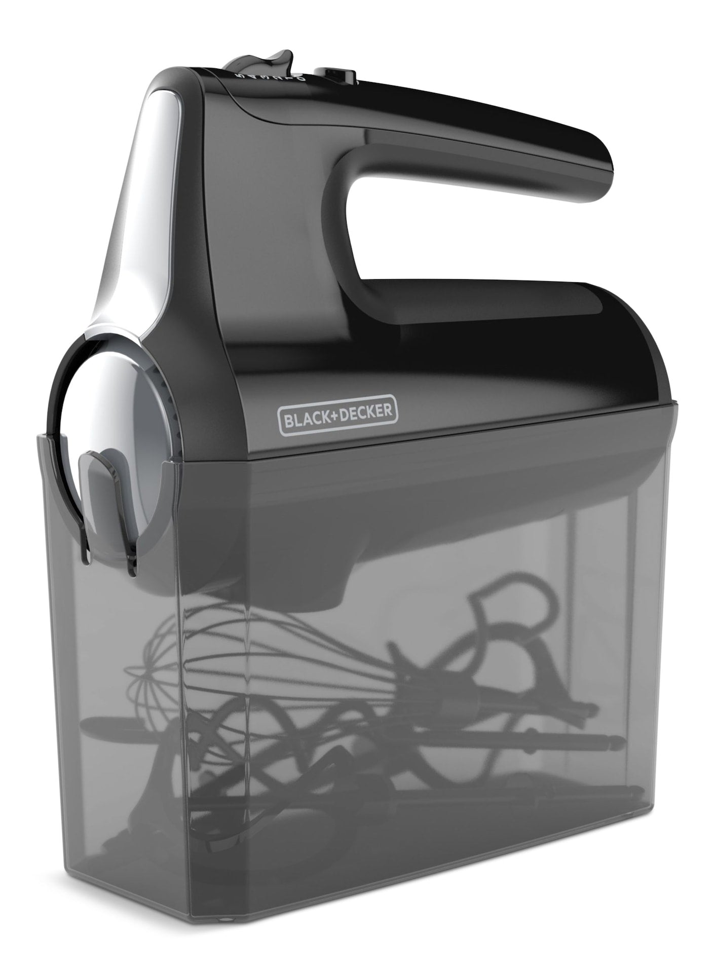 Helix Hand Mixer, Premium Performance 5 Speed Hand Mixer, Includes 5 Attachments and Case, Black Z5U8 - product image 3