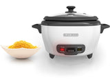 Non-Stick Rice Cooker & Steamer White, 6 Cups C6E6 - product image 4