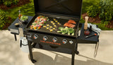 4-Burner LP Gas Portable Griddle with Lid, 36-in Y6J6 - product image 6