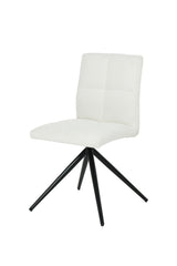 Ethan White Fabric Upholstered Armless Dining Chair, 2-pc B9Z1 - product image 1